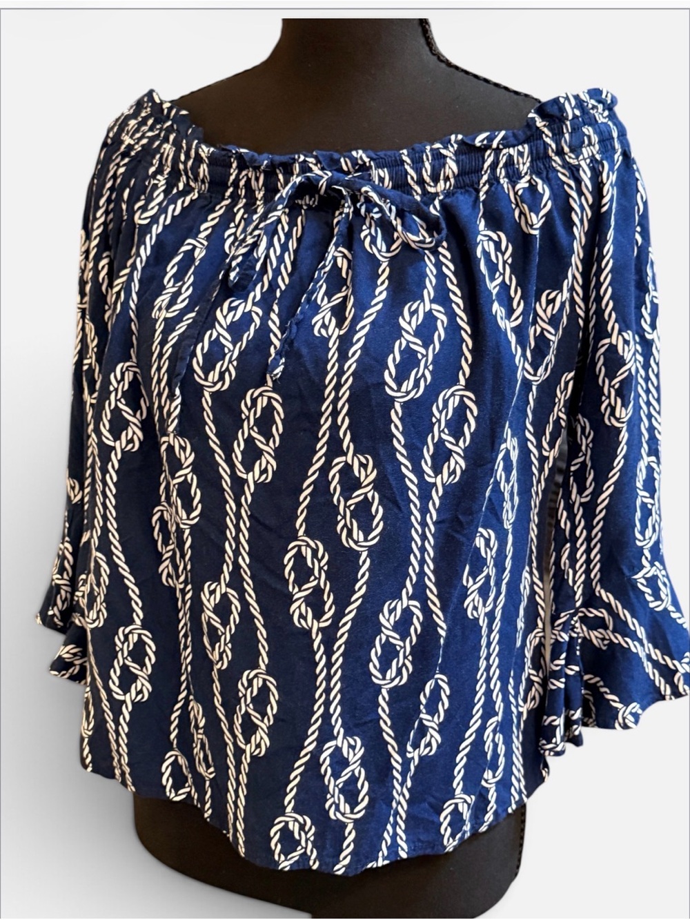 La Mer Luxe Monica Off-The-Shoulder Top size XS